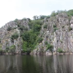 Picture of the cliffs at Crozant