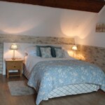 Restful colours in the comfortable master bedroom. Contact Us. Contactez-nous